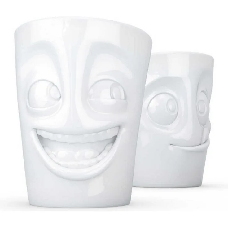 FiftyEight Products Becher-Set "Witzig & Lecker" 350 ml