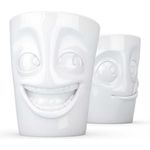 FiftyEight Products Becher-Set "Witzig & Lecker" 350 ml