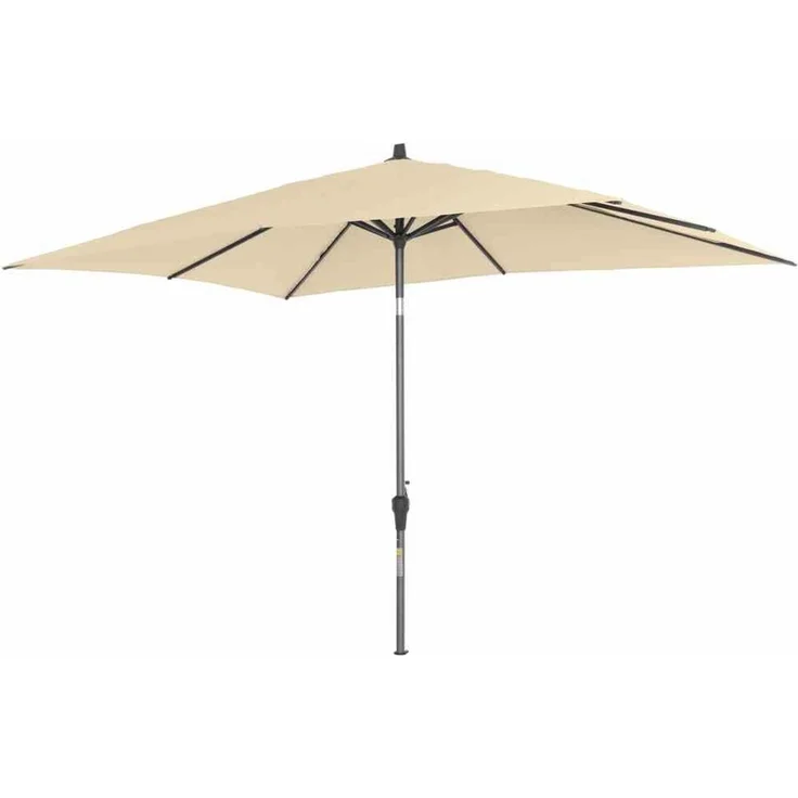 Siena Garden Mittelstockschirm Avio natur 300 x 200 cm – Bild 1