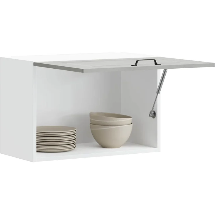 vidaXL Küchen-Hängeschrank Kalmar Betongrau Holzwerkstoff 853601 – Bild 3
