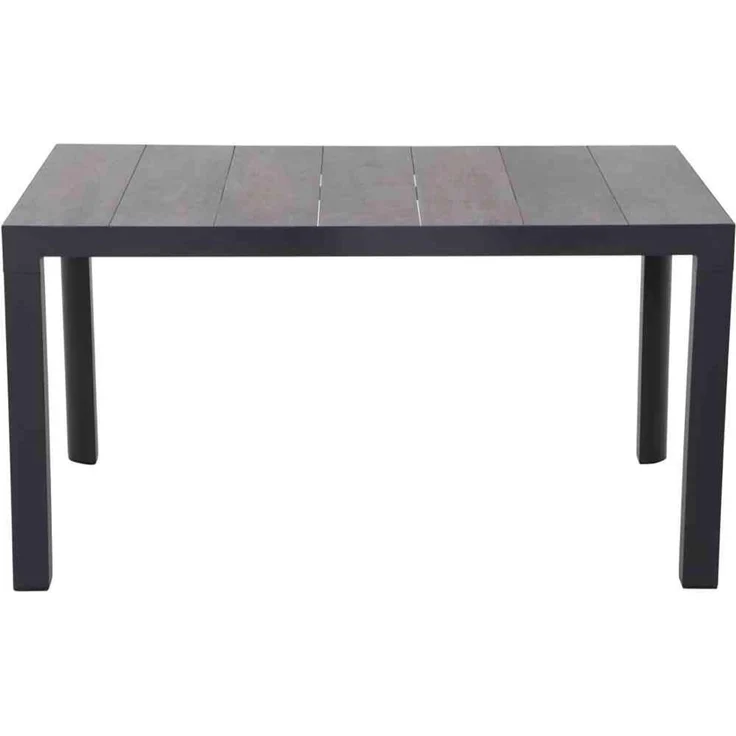 Siena Garden Silva Dining Tisch 160x90 cm ? Aluminium (matt anthrazit) & Keramikplatte (washed grey) – Bild 5