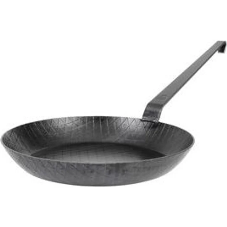 Schmiedeeiserne-Bratpfanne 32 cm, hoher Rand – Bild 5