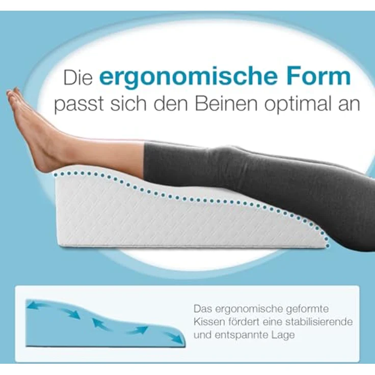 Bestschlaf Lagerungskissen für Beine, Erwachsene – Bild 4