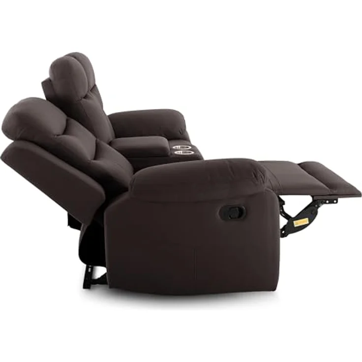 Raburg 2-Sitzer Kinosessel, 2er-Fernsehsessel, mechanisch, Pixx, mit Relaxfunktion, für 2 Personen, Belastbarkeit je Sitzplatz 130 kg – Bild 6