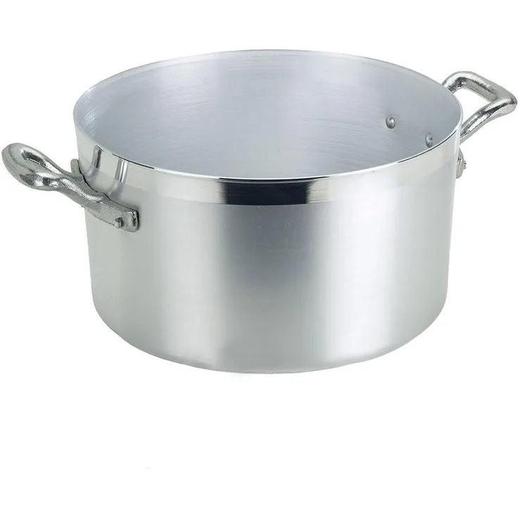 Agnelli Pentole Kasserolle mit Zwei Griffen 36 cm grau