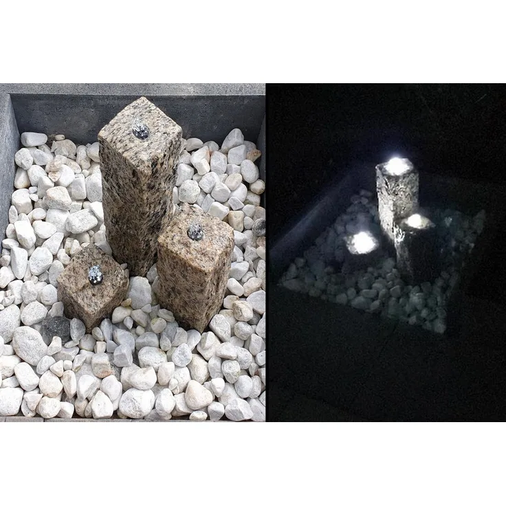 Köhko LED Gartenleuchte LED-Ring-Beleuchtung für Springbrunnen 2-Meter Zubehör