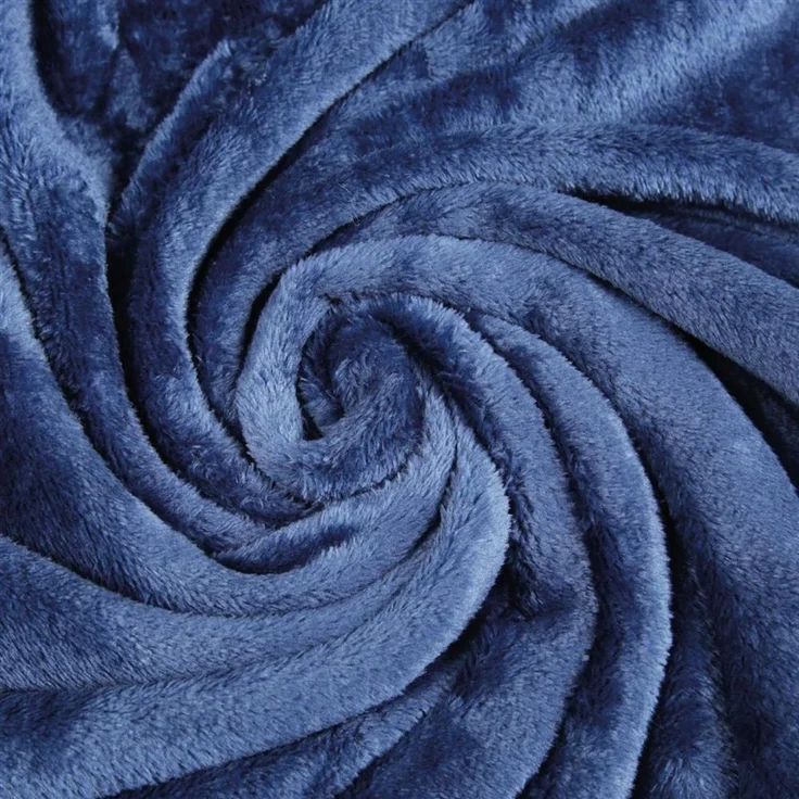 Kuscheldecke "Celina" Blau 70x100 cm – Bild 10