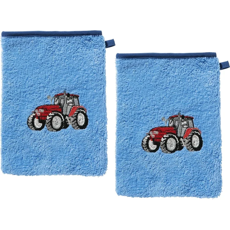 Erwin Müller Handtücher Kinder-Frottier-Set 3-tlg, (3-St), Walk-Frottier Uni – Bild 5