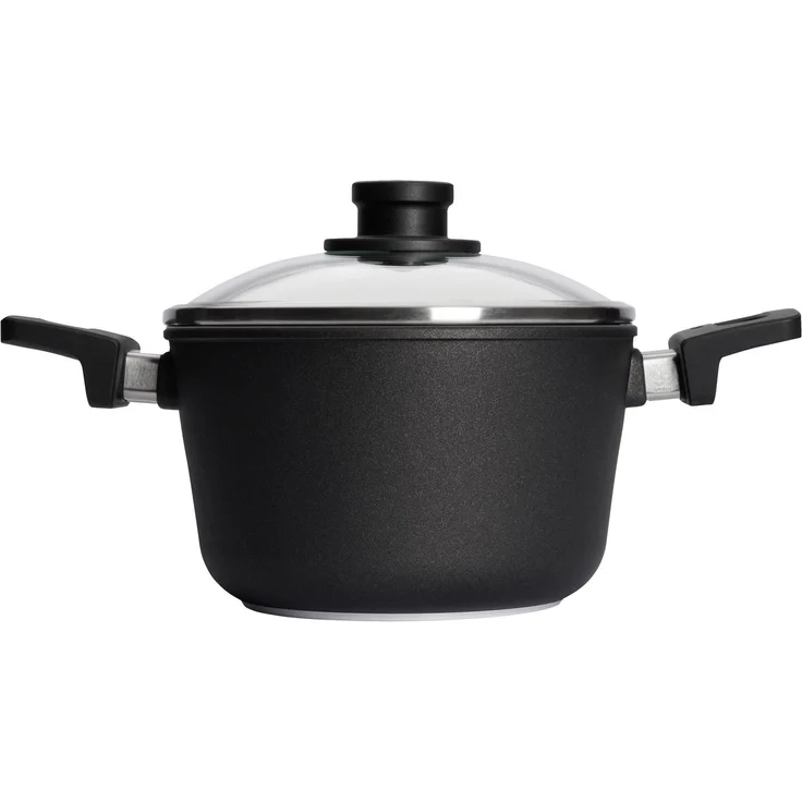 WOLL Gusstopf NB-NTI-120-L Nowo Titanium Induction Ø 20 cm langlebige Titaniumversiegelung Guss‑Aluminium Induktionsboden Abnehmbarer Griff Alle Herdarten bis 250 °C Spülmaschinenfest – Bild 3