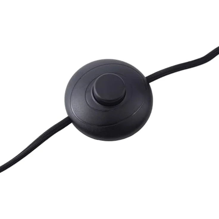 Lindby Stehlampe Ovelia, Metall, Schwarz IP20, 2 x 15 W LED – Bild 6