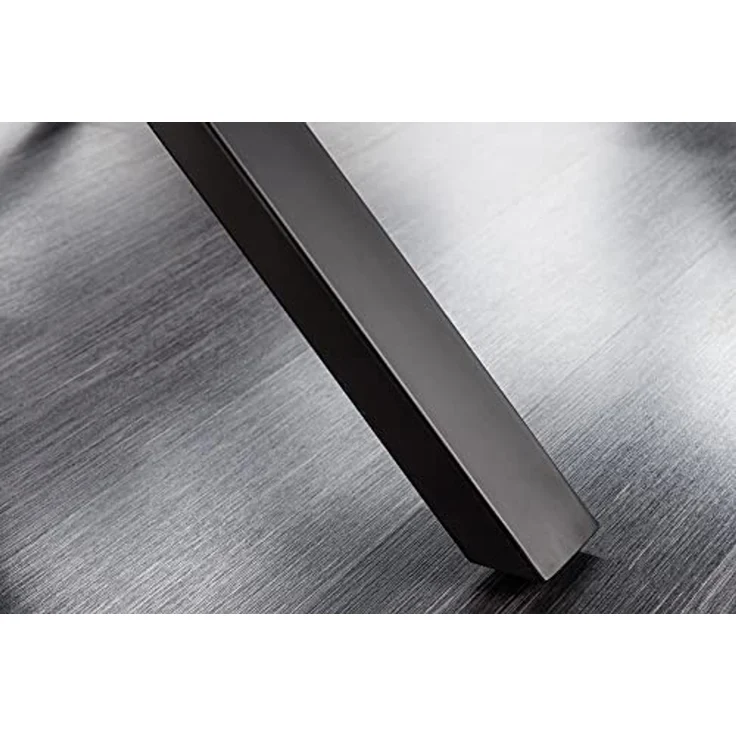 riess-ambiente Baumkantentisch MAMMUT NATURE 180cm braun / schwarz (Einzelartikel, 1-St), Massivholz · Metall · 2,5cm Tischplatte · X-Gestell · Industrial – Bild 6