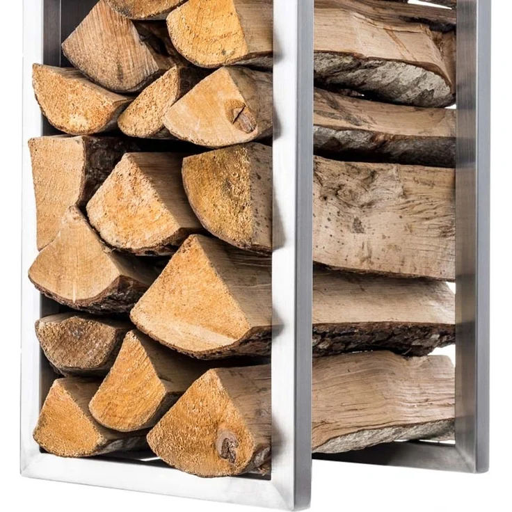 CLP Kaminholzständer Spark,edelstahl 100 cm – Bild 6
