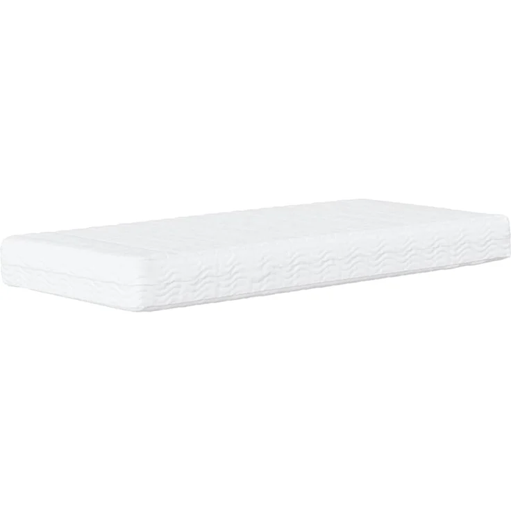 vidaXL Schaumstoffmatratze für Kinder Weiß 80x160 cm Härtegrad H2 H3 4016552 – Bild 3