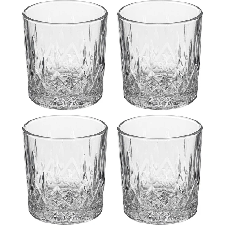 Whisky-Gläser CHARLES, 4er-Set, 240 ml