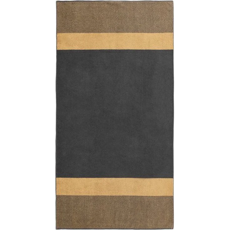 Dyckhoff Saunatuch Two-Tone Stripe, Walkfrottee (1-St), Made in Germany, aus 100% Baumwolle, trocknergeeignet – Bild 4