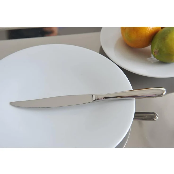 Alessi 6 Stück Dessertmesser CACCIA – Bild 2