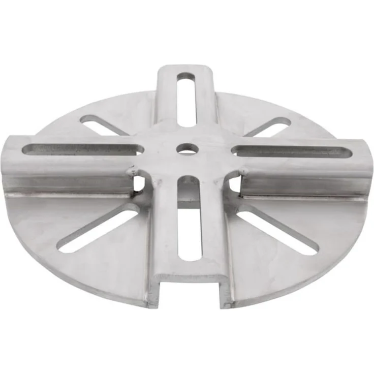 Doppler Vario Adapterplatte Vario 6 - 17 cm Edelstahl universell – Bild 1