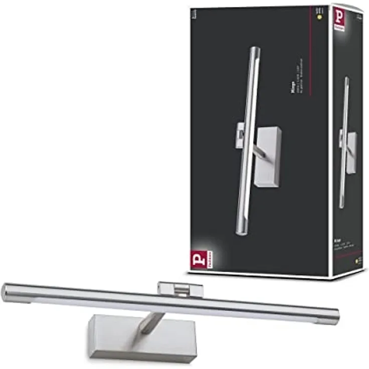 Paulmann 95566 LED Bilderleuchte Mingo 3000K 415x175 mm 9,5W Alu gebürstet