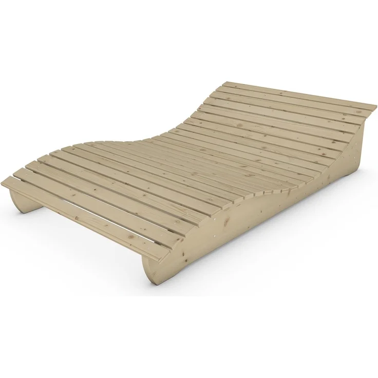 Gartenliege "Relax-Gertl" (Fichte) 1-teilig Liegebreite 120 cm Himmelsliege – Bild 2