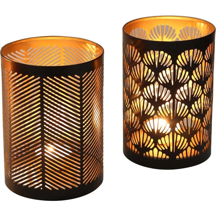 Orientalisches Windlicht Lucca 2er Set – Bild 6