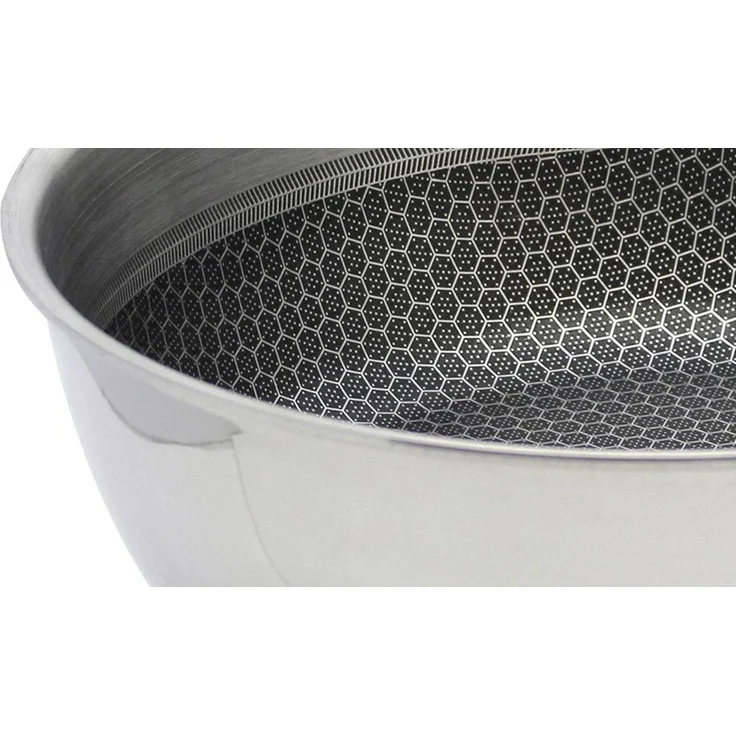 Elo Premium Sauteuse Relief Evolution Sauteuse, Edelstahl 18/10 (1-tlg), durchgehender Aluminium-Kern, außen magnetischer Edelstahl – Bild 2