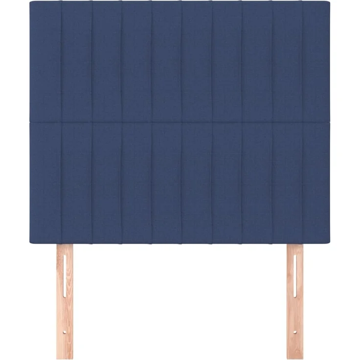 vidaXL Kopfteile 2 Stk. Blau 80 x 5 x 78/88 cm Stoff 3116550 – Bild 3