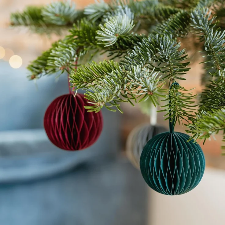 Remember Baumschmuck 6er-Set Kugel – Bild 2