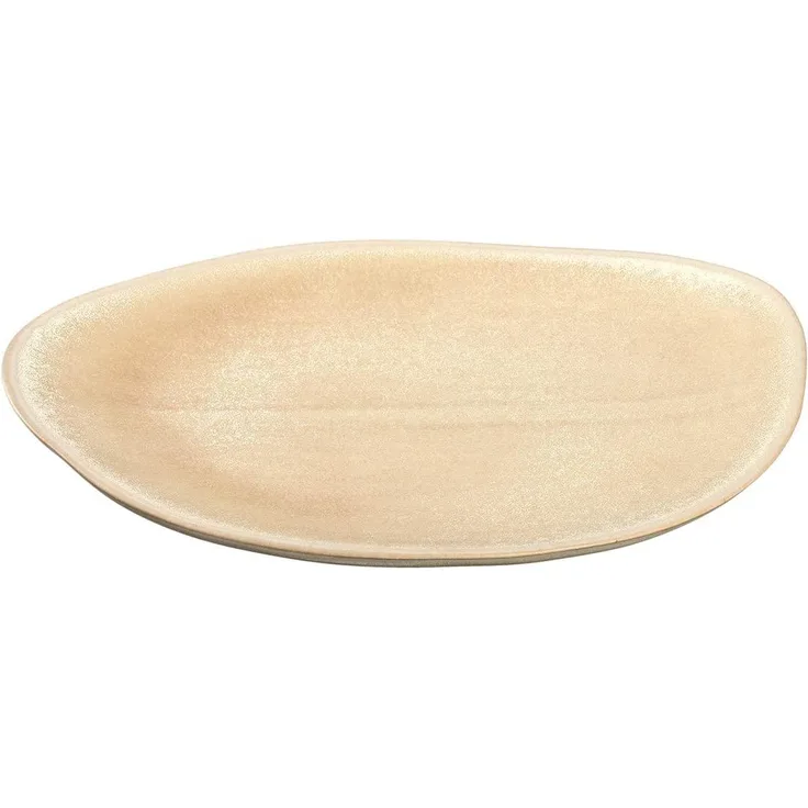 Leonardo Keramikteller NOLI, Speiseteller, Teller, Keramik, Beige, 23x17 cm, 054641