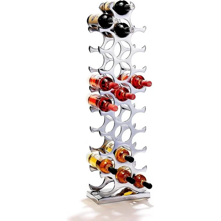 Kobolo Weinregal Flaschenhalter CIRCLE aus Metall für 27 Flaschen – Bild 1