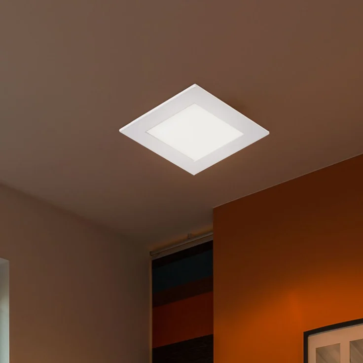 LED Einbau Panel, 3 Watt, 130 Lumen, warmweiß, D 8,4cm – Bild 3