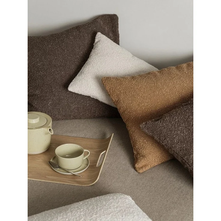 blomus Kissenbezug -BOUCLE- Kissenhülle: Hochwertig, Individuell & Komfortabel, Weich, Farben, Größen, Maschinenwaschbar, YKK Reißverschluss, Pflegeleicht – Bild 2