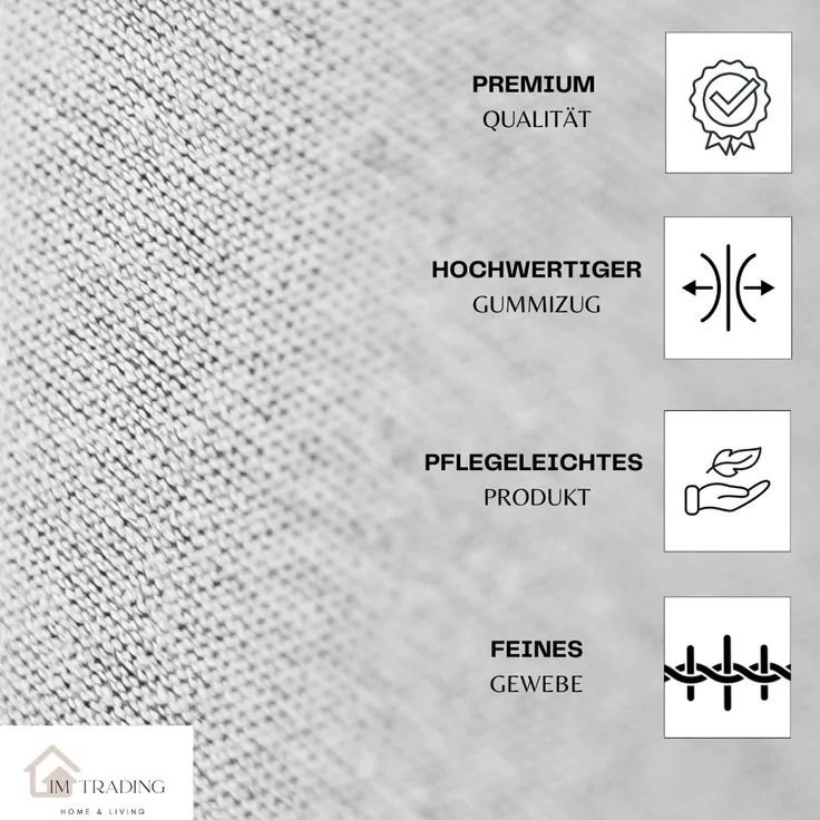 Jersey Spannbettlaken Spannbetttuch 100% Baumwolle Bettlaken Betttuch 135GSM Weiß 160x200cm – Bild 4