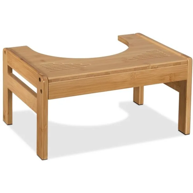 Toilettenhocker aus Bambus 10048533