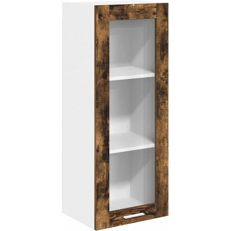 vidaXL Hängeschrank Geräucherte Eiche 40 x 31 x 100 cm Holzwerkstoff 884382 – Bild 1