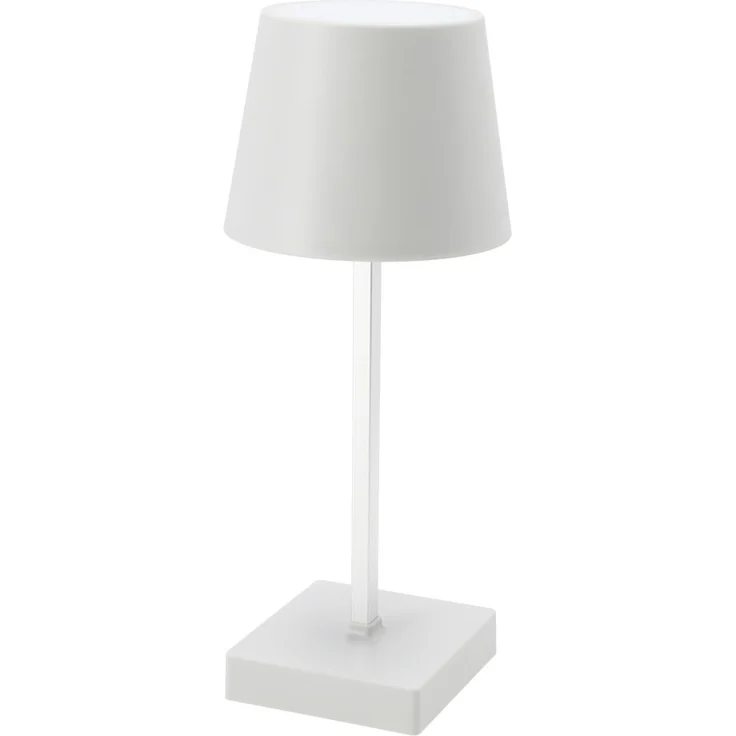 LED Tischleuchte, Akku, Touchfunktion, dimmbar, H 26 cm – Bild 1