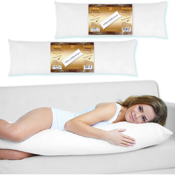 Kissenfüllung - Seitenschläfer 40x140 cm – Bild 5