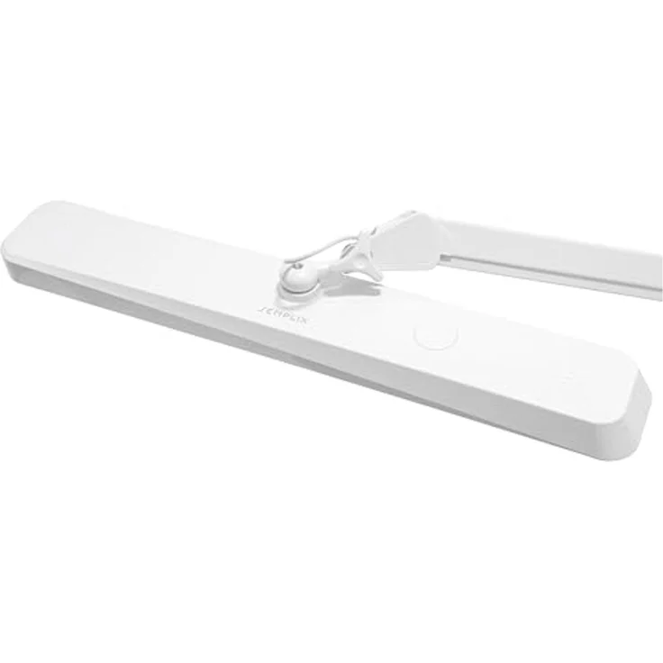 Semplix LED Arbeits-Tischlampe weiß (324 LED/ dimmbar in 5 Stufen/ Tischklemme) – Bild 2