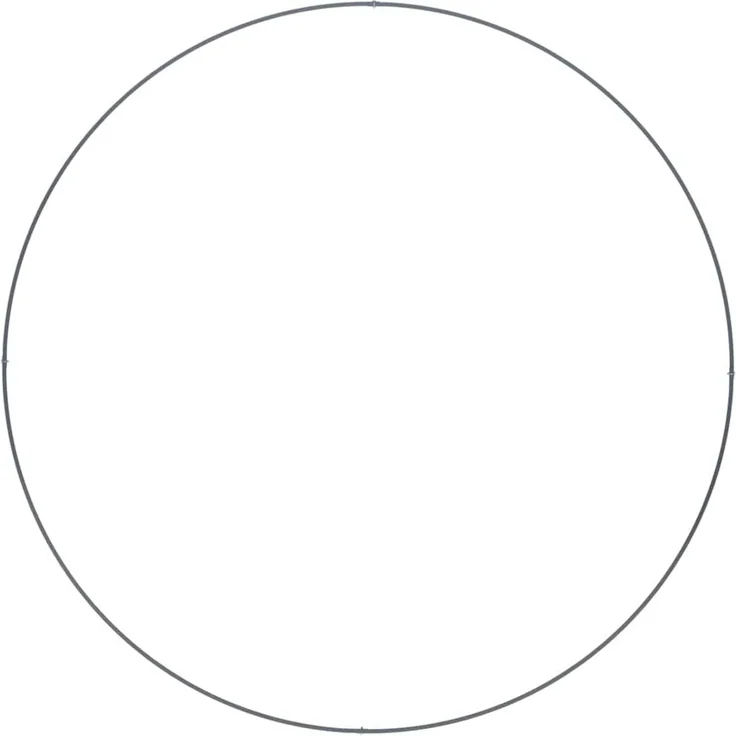 vidaXL Pflanzenring 5 pcs Anthrazit 120 x 120 x 20 cm 873639 – Bild 7