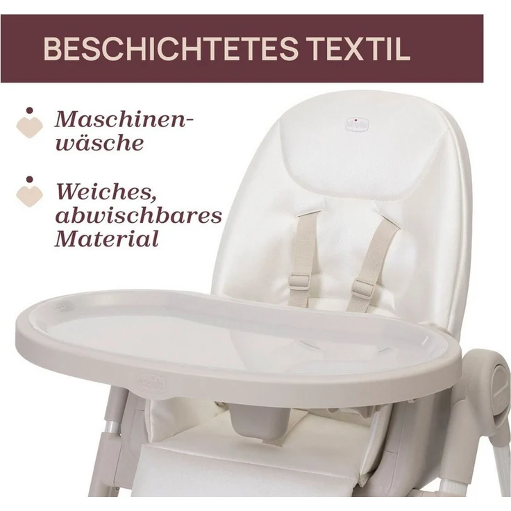 Chicco Polly Armonia Hochstuhl - Motherpearl Beige – Bild 3