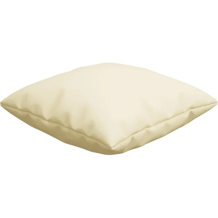 vidaXL Sofakissen 4 Stk. Creme 40x40 cm Stoff 360361 – Bild 4