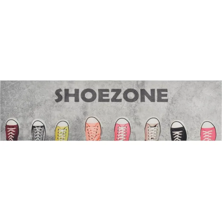 vidaXL Küchenteppich Waschbar Shoezone 45x150 cm Samt 136561