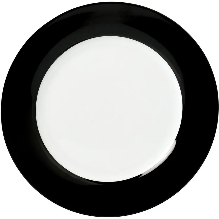 van Well Speiseteller Vario, (6 St), Porzellan, spülmaschinen- und mikrowellengeeignet, Ø 26,5 cm