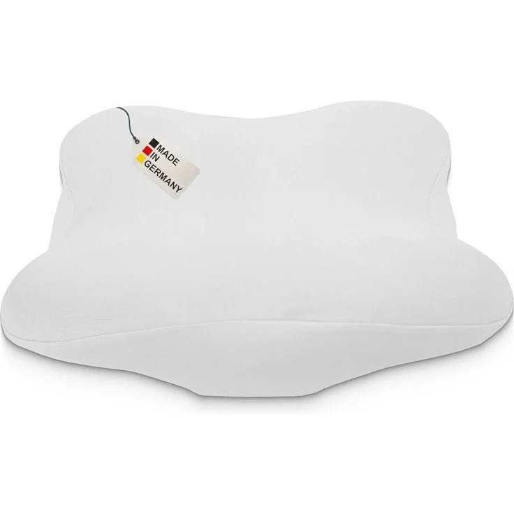 DUKAL Kissenbezug Derila (Ergo) Memory Foam Kissen, 100% Baumwolle, (1 Stück), aus hochwertigem Doppel-Jersey, mit Spannumrandung, Made in Germany – Bild 1