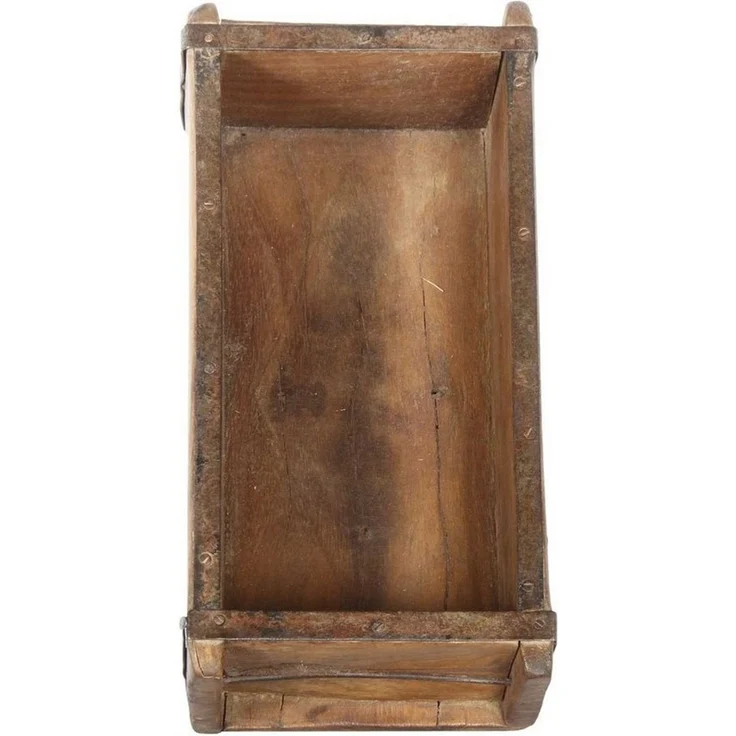 Casa Moro Aufbewahrungsbox Vintage Ziegelform Balu aus Altholz, Alte Backsteinform, Holzbox, Ziegelform aus aufbereitetes Altholz, Deko Kiste – Bild 4