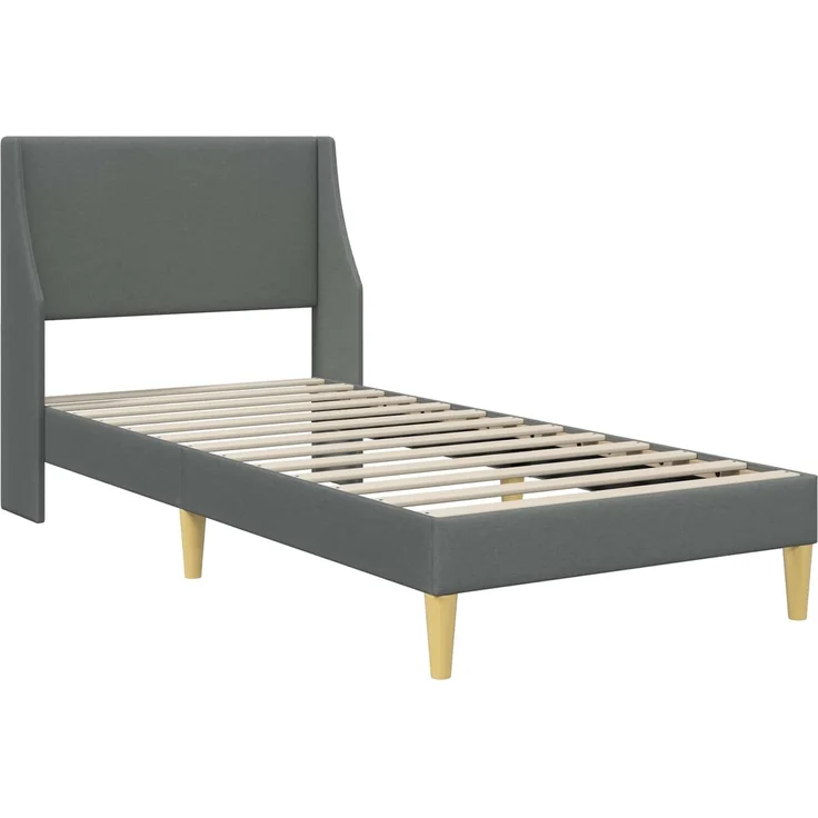 vidaXL Bettrahmen Uni mit Kopfteil Verbindungsplatte 42027310 – Bild 3