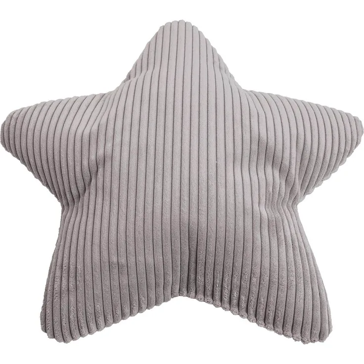 Kissen SHARA STERN grau (DH 55x8 cm)
