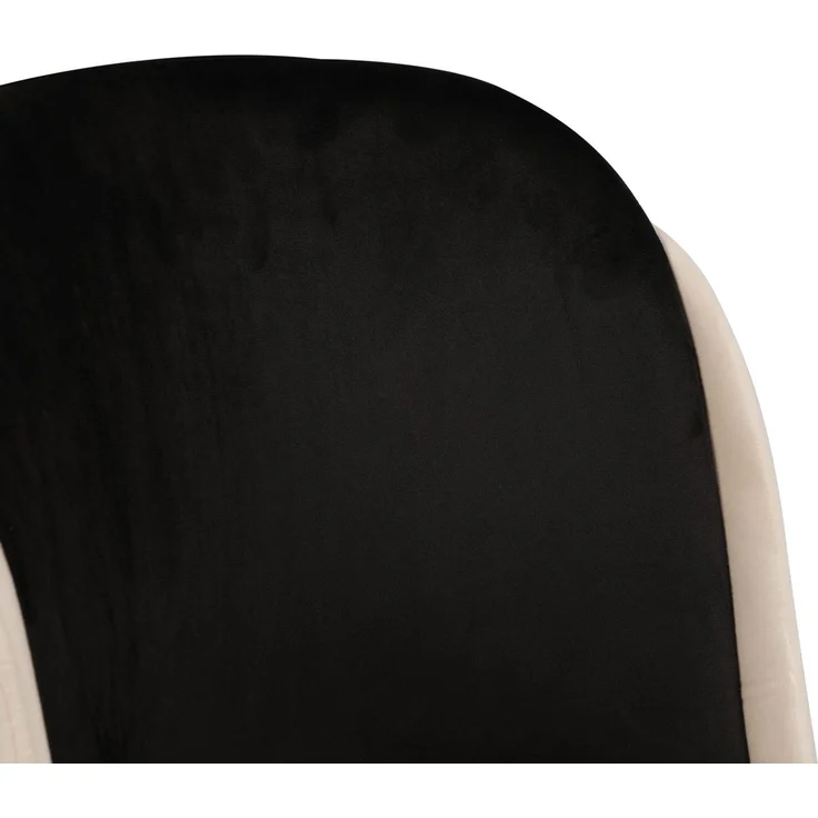 Skye Decor 'Dore 145 V2' Stuhlset (2-teilig), Schwarz / Creme, 54 x 86 x 55 cm – Bild 9