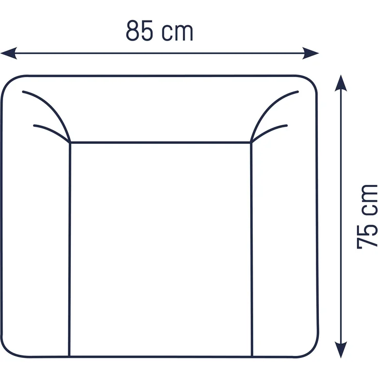 Wickelauflage "Softy", Schmusebär – Bild 3