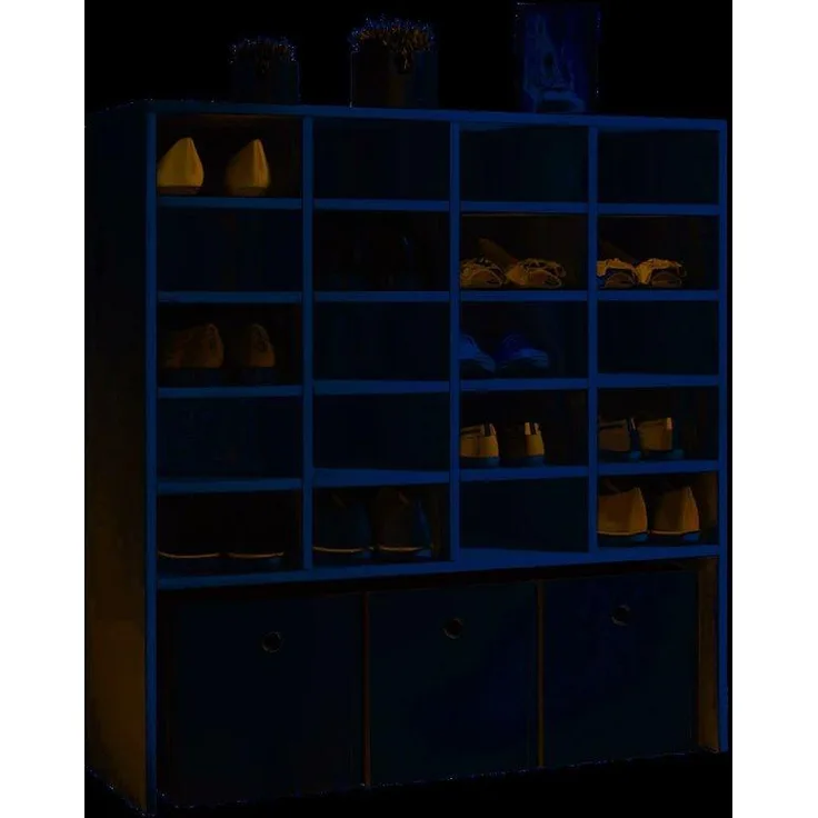 VCM Schuhschrank Hinsol XL Weiß