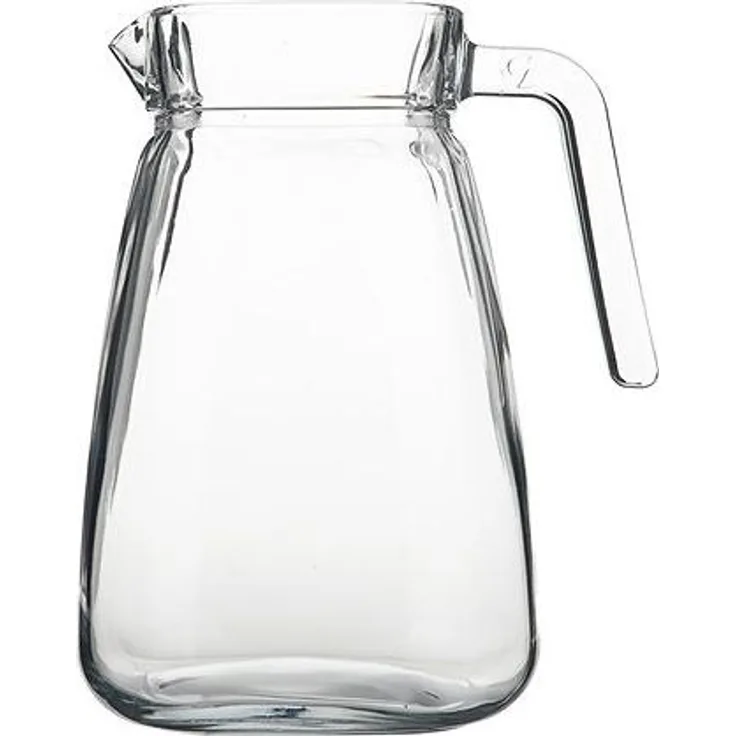Pasabahce 43028 Krug Kareffe CARRE, 1.8 Liter, Glas, transparent, 1 Stück